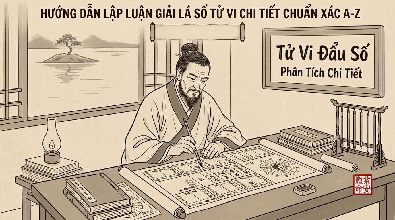 Hướng Dẫn Lập Luận Giải Lá Số Tử Vi Chi Tiết Chuẩn Xác A-Z