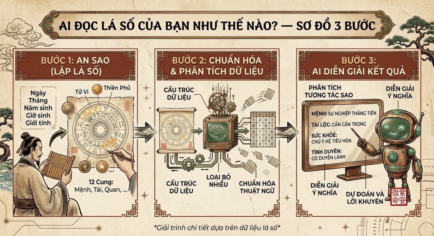 AI đọc lá số của bạn như thế nào? – AI luận giải tử vi